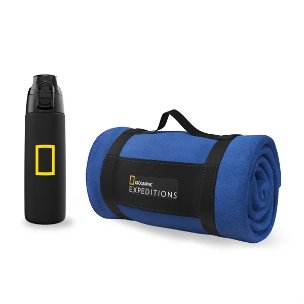 Kit includesbr/SH304 Dakota Fleece Blanketbr/ DW101 Shot CallerPACKAGING Bulk DEFAULT BRANDING... from ASI 88660 Spector & Co.