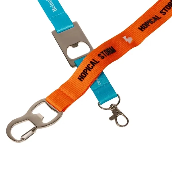 Sublimated Lanyards with Bottle Opener... from ASI 93987 Martini-Vispak Inc.
