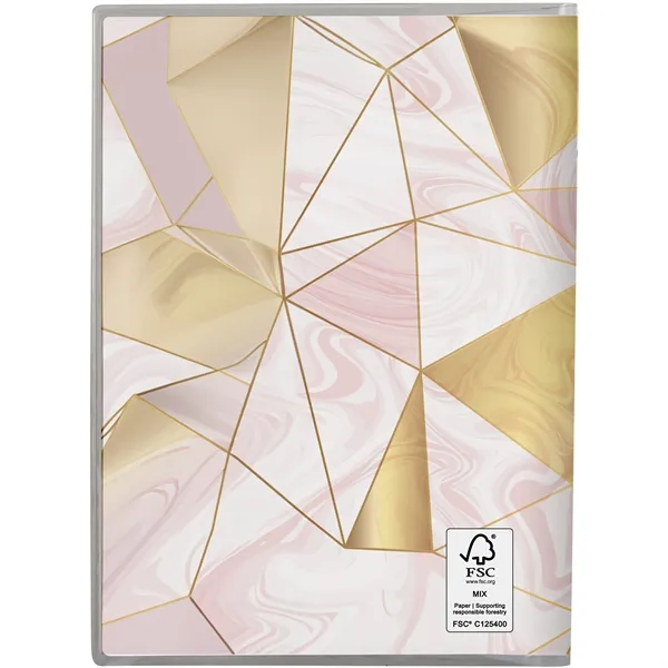 5 X 7 CLEARLY MARBLE NOTEBOOK... from ASI 30208 A P Specialties / AP Specialties