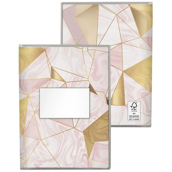5 X 7 CLEARLY MARBLE NOTEBOOK... from ASI 30208 A P Specialties / AP Specialties
