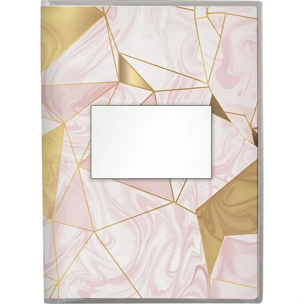 5 X 7 CLEARLY MARBLE NOTEBOOK... from ASI 30208 A P Specialties / AP Specialties