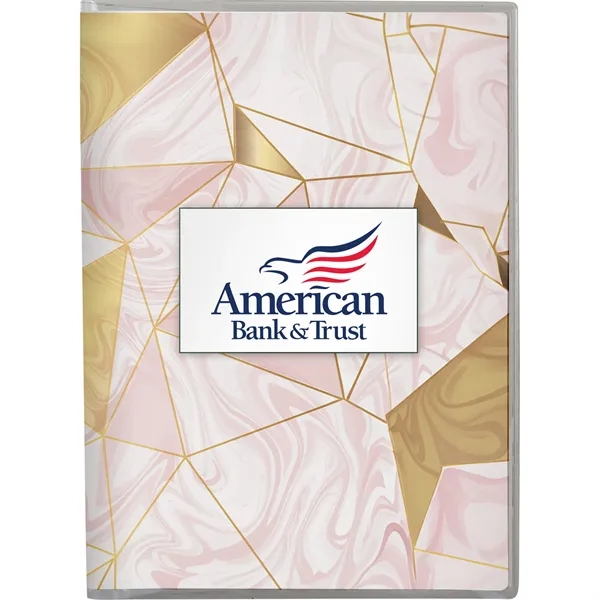 5 X 7 CLEARLY MARBLE NOTEBOOK... from ASI 30208 A P Specialties / AP Specialties