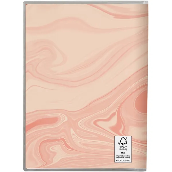 5 X 7 CLEARLY ROSE NOTEBOOK... from ASI 30208 A P Specialties / AP Specialties