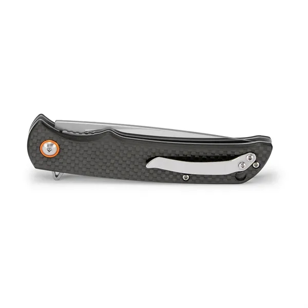 A Buck Pocket knife that combines a full length flat grind... from ASI 46170 Compass Industries Inc