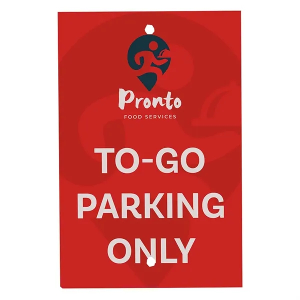 12" x 18" single-sided graphic for the 60" Rover Portable Sign... from ASI 87188 Showdown Displays