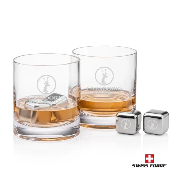 Swiss Force® S/S Ice Cubes & 2 Riviera OTR... from ASI 84592 St Regis Group