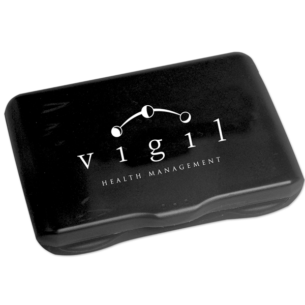 First aid kit with 4 latex free bandages, 3 hand sanitizer... from ASI 52840 Evans Manufacturing