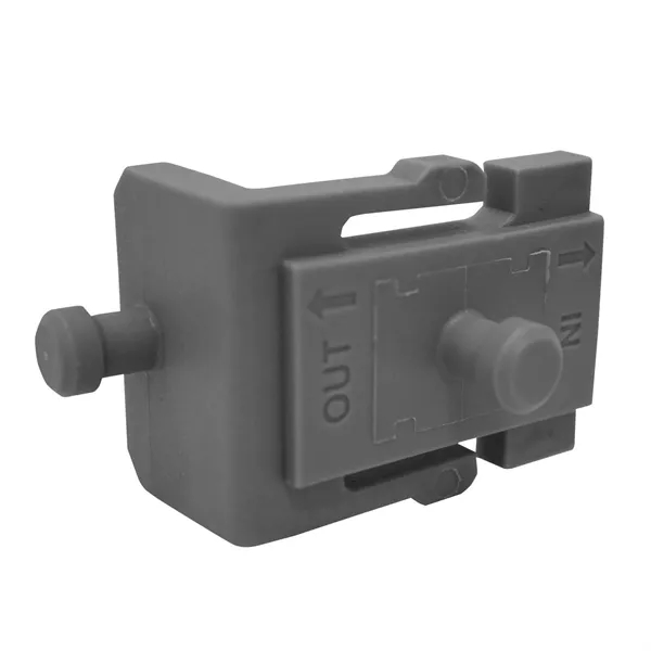 Deluxe GeoMetrix Corner Faceplate hardware.... from ASI 87188 Showdown Displays