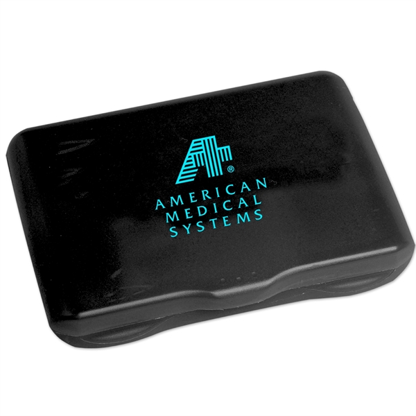 First Aid Kit holds latex-free bandages, adhesive pad, antiseptic towelettes, first... from ASI 52840 Evans Manufacturing