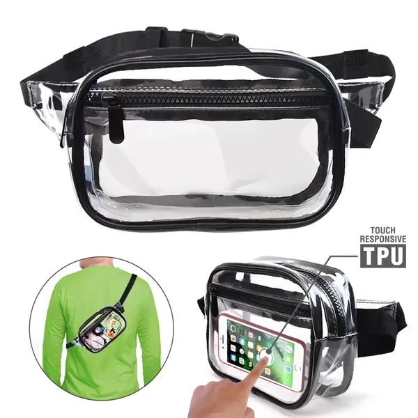 Clear Fanny Pack... from ASI 31517 Admart Products / Admart Line