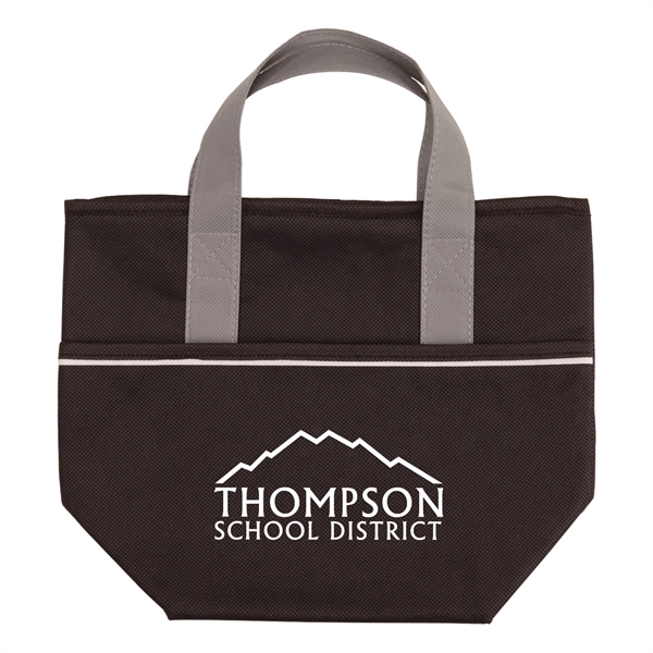 Insulated cooler tote bag made of non-woven 80 GSM polypropylene. ... from ASI 52840 Evans Manufacturing