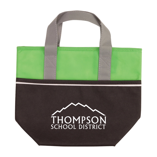 Insulated cooler tote bag made of non-woven 80 GSM polypropylene. ... from ASI 52840 Evans Manufacturing