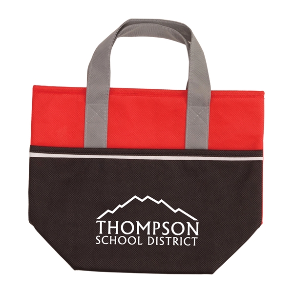 Insulated cooler tote bag made of non-woven 80 GSM polypropylene. ... from ASI 52840 Evans Manufacturing