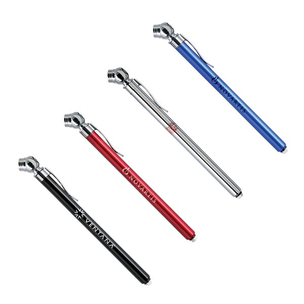 Aluminum pen size tire gauge with pocket clip.... from ASI 34800 Alstar Creations / Alstar Line