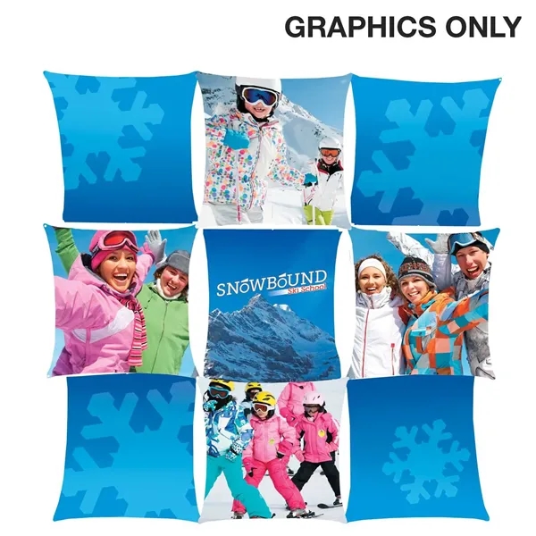 Graphic panels for use with 9-quad Straight InterChange hardware.... from ASI 87188 Showdown Displays