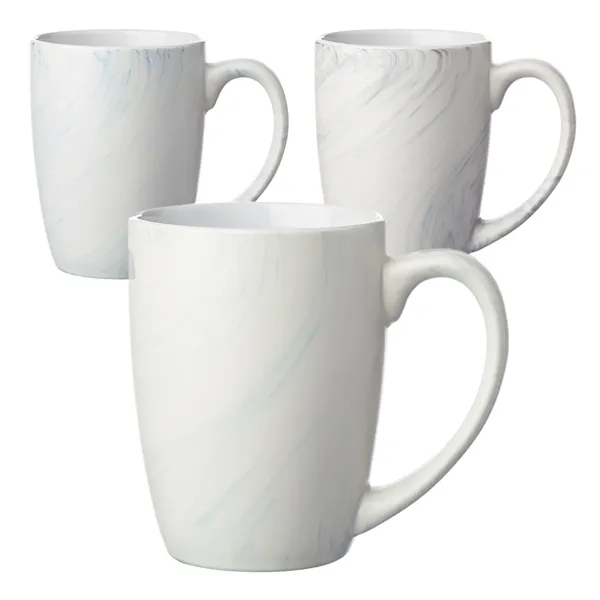 10 oz. marble glaze finish ceramic mug plus 1 color silkscreen... from ASI 37218 Athena Promo (tm)