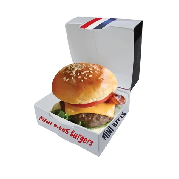 This mini burger/slider box is perfect for serving food, cookies, or... from ASI 67620 Lion Circle Corp