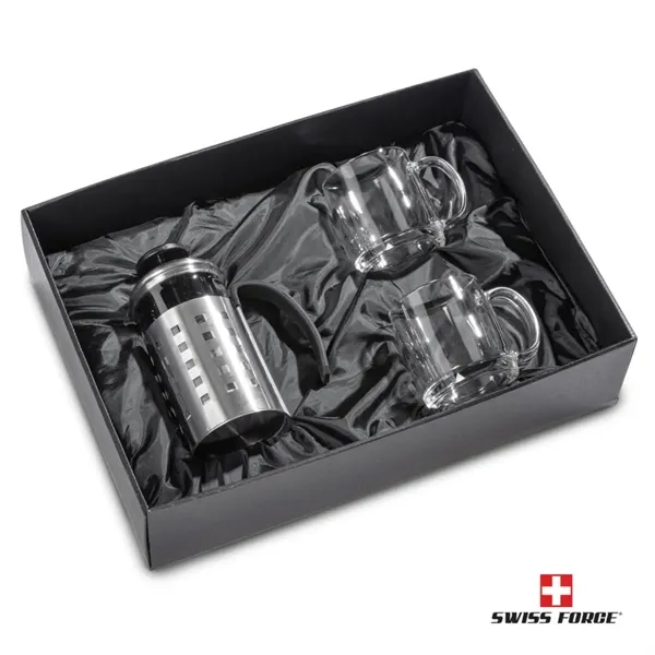 For the expert home Barista, this exquisite 20oz Swiss Force® Coffee... from ASI 84592 St Regis Group