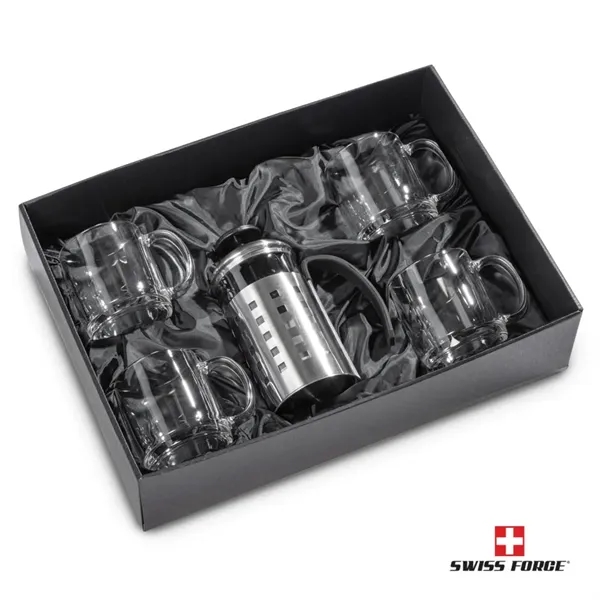 For the expert home Barista, this exquisite 20oz Swiss Force® Coffee... from ASI 84592 St Regis Group