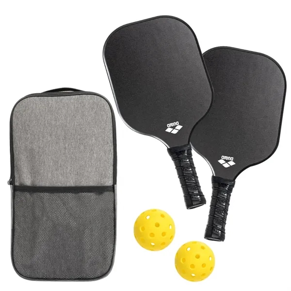 The Serve Pro Pickleball Set includes two high-performance paddles, two durable... from ASI 84592 St Regis Group
