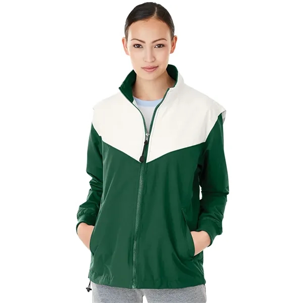 Wind and water-resistant TechLyte nylon jacket that's lined with mesh and... from ASI 44620 Charles River Apparel