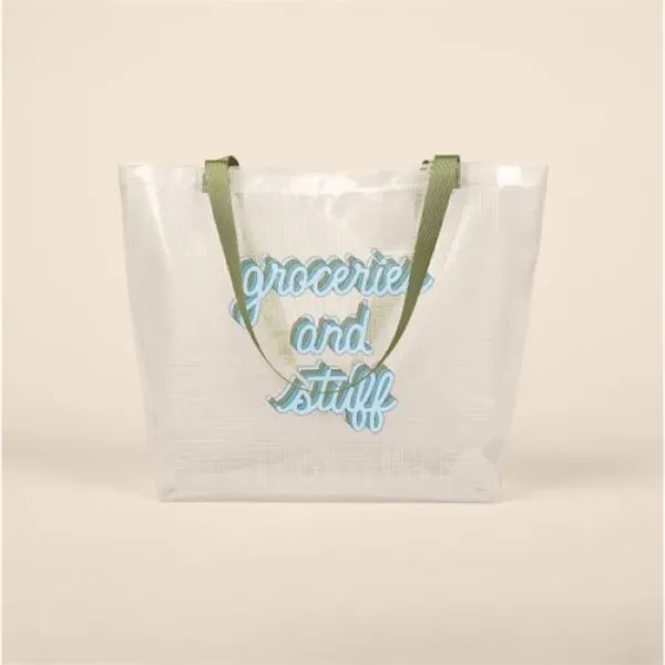 Two-handled tote with a gusset that measures 19" x 14" x... from ASI 74710 Numo