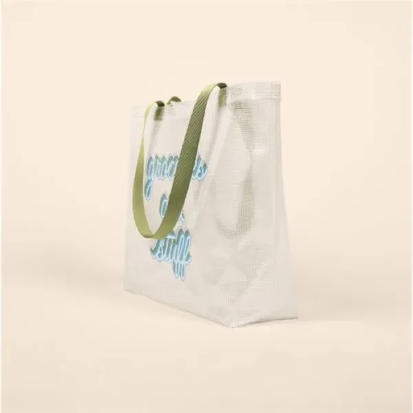 Two-handled tote with a gusset that measures 19" x 14" x... from ASI 74710 Numo