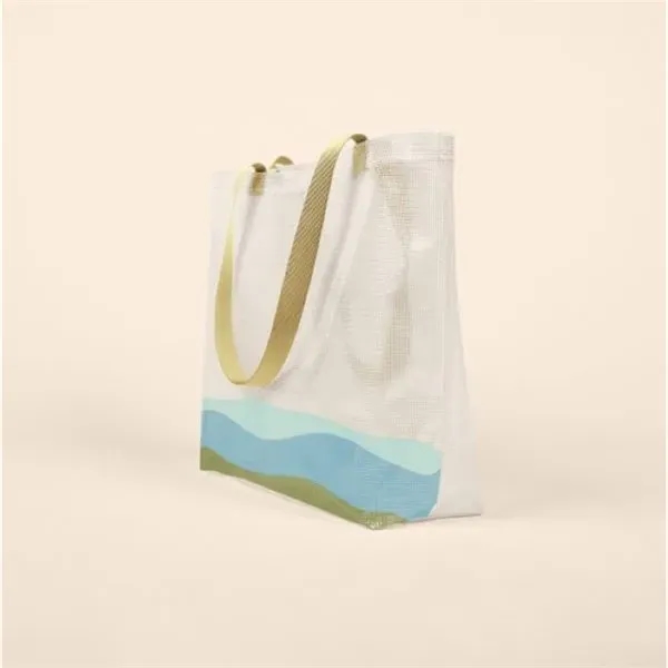 Two-handled tote with a gusset that measures 19" x 14" x... from ASI 74710 Numo