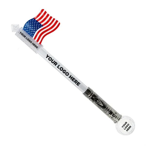 Wave your patriotic pride with our imprintable Jumbo 20" x 5.5"... from ASI 42016 Brighter Promotions Inc