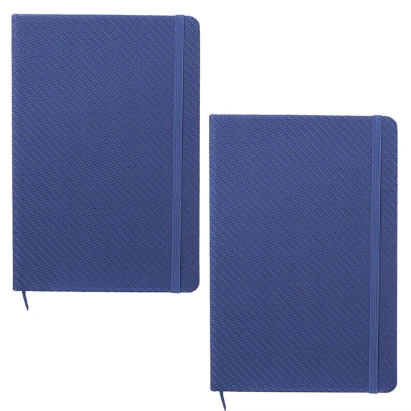 Hardcover texturized A5 size notebook plus 1 color silkscreen imprint on... from ASI 37218 Athena Promo (tm)