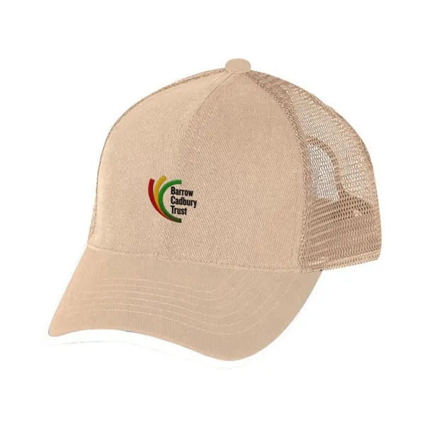 Cotton Twill Cap with Mesh... from ASI 31517 Admart Products