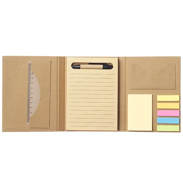 Multi-function notebook with desk essentials plus 1 color silkscreen imprint on... from ASI 37218 Athena Promo (tm)