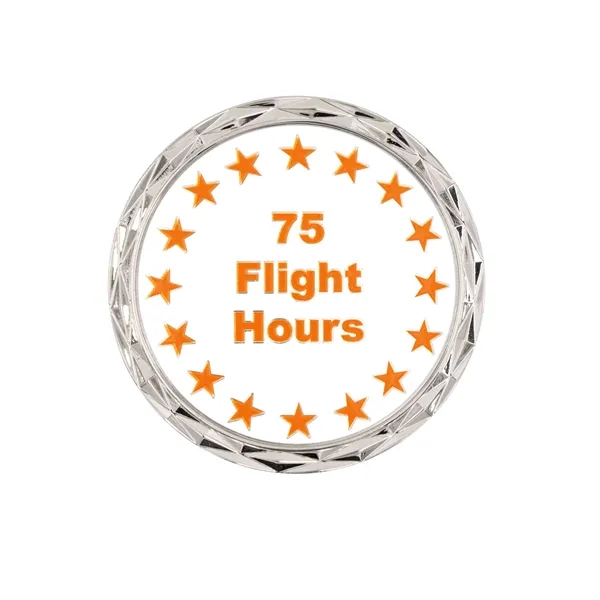 2" die cast alloy metal challenge coin with diamond cut edge... from ASI 52263 EMT / EMT EASY