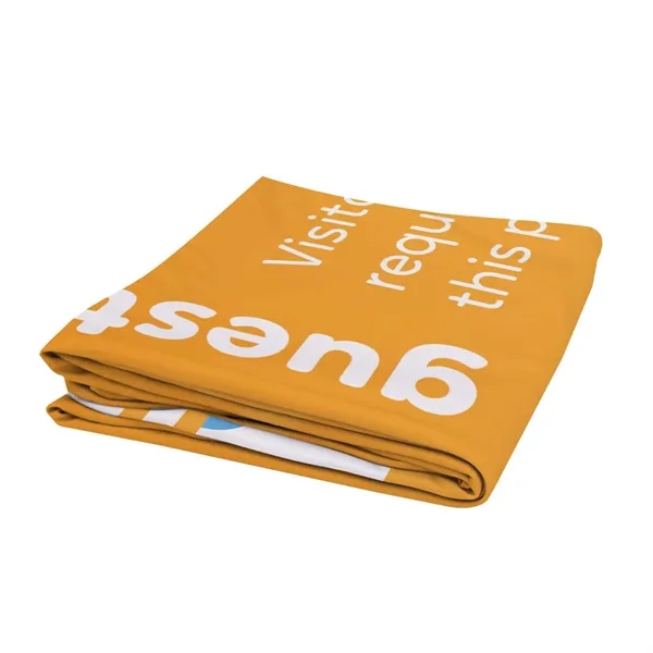 Polyester knit graphic cover designed for use with the 3'W x... from ASI 87188 Showdown Displays