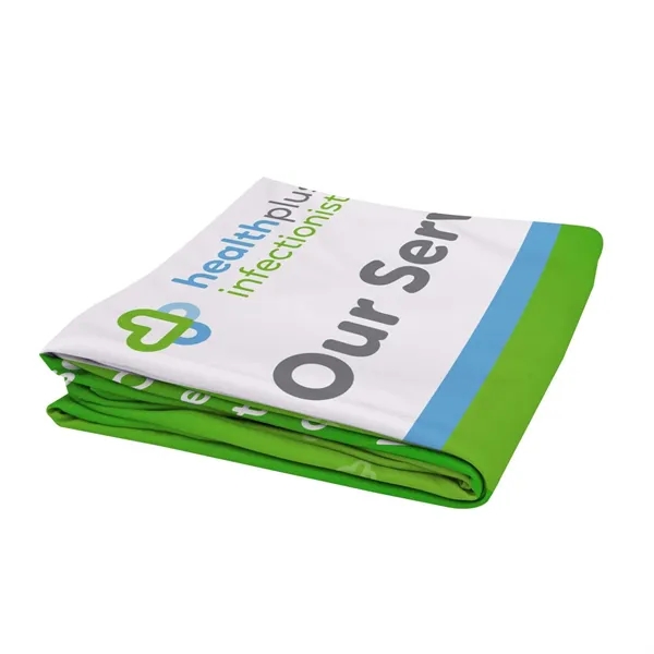 Polyester knit graphic cover designed for use with the 4'W x... from ASI 87188 Showdown Displays