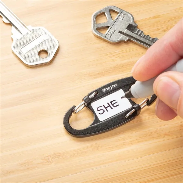 Label, clip, and lock down your keys for easy carrying and... from ASI 46170 Compass Industries Inc