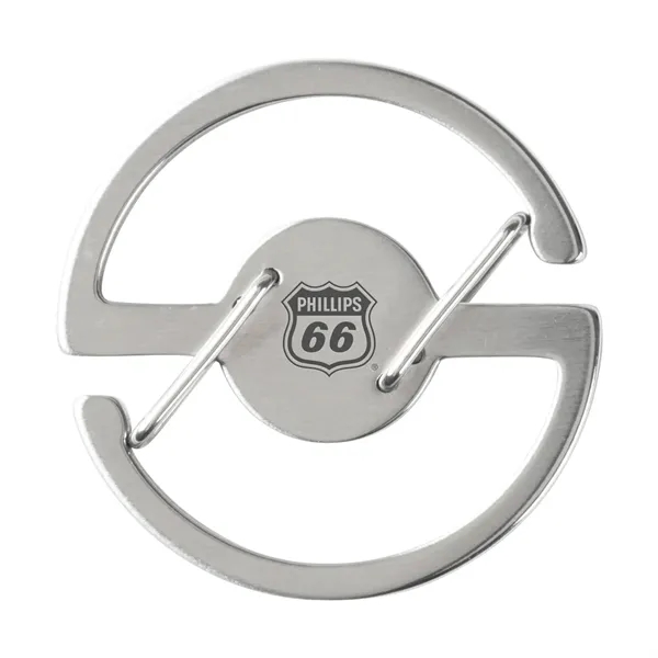 this sleek stainless steel carabiner allows you to clip, carry, and... from ASI 46170 Compass Industries Inc