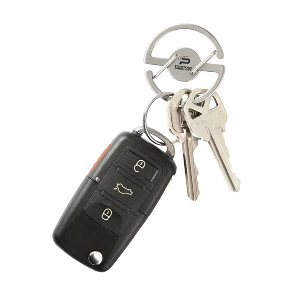 this sleek stainless steel carabiner allows you to clip, carry, and... from ASI 46170 Compass Industries Inc