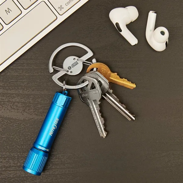 this sleek stainless steel carabiner allows you to clip, carry, and... from ASI 46170 Compass Industries Inc