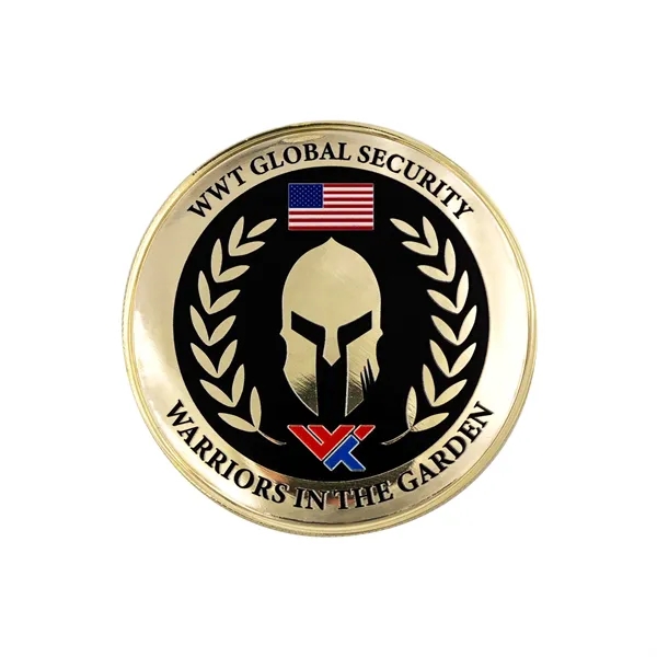 2" die cast metal challenge coin with 3D texture imprint and... from ASI 52263 EMT / EMT EASY