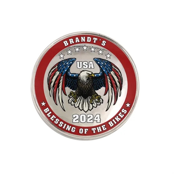 2" die cast metal challenge coin with 3D texture imprint and... from ASI 52263 EMT / EMT EASY