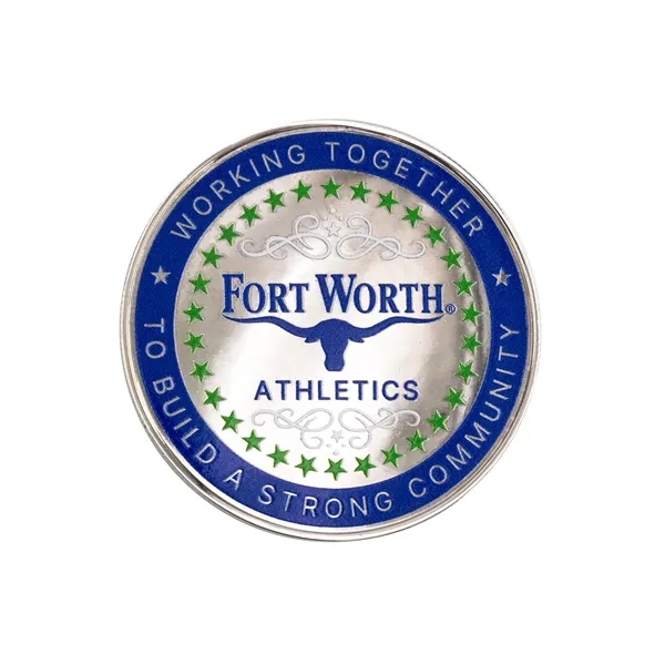 2" die cast metal challenge coin with 3D texture imprint and... from ASI 52263 EMT / EMT EASY