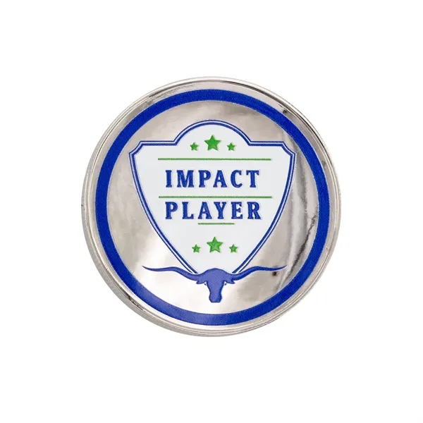 2" die cast metal challenge coin with 3D texture imprint and... from ASI 52263 EMT / EMT EASY