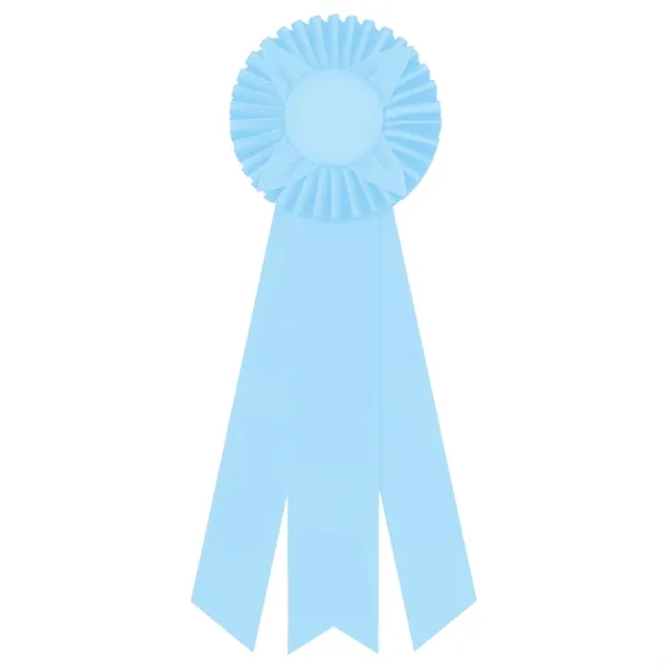 Rosette with 3 streamers, 2" middle dovetail and 1 5/8" sides... from ASI 93520 Ventura Inc