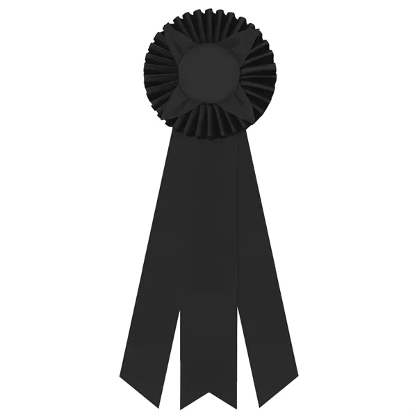 Rosette with 3 streamers, 2" middle dovetail and 1 5/8" sides... from ASI 93520 Ventura Inc