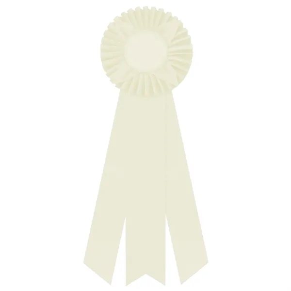 Rosette with 3 streamers, 2" middle dovetail and 1 5/8" sides... from ASI 93520 Ventura Inc