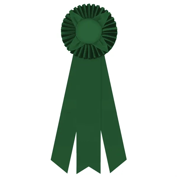 Rosette with 3 streamers, 2" middle dovetail and 1 5/8" sides... from ASI 93520 Ventura Inc