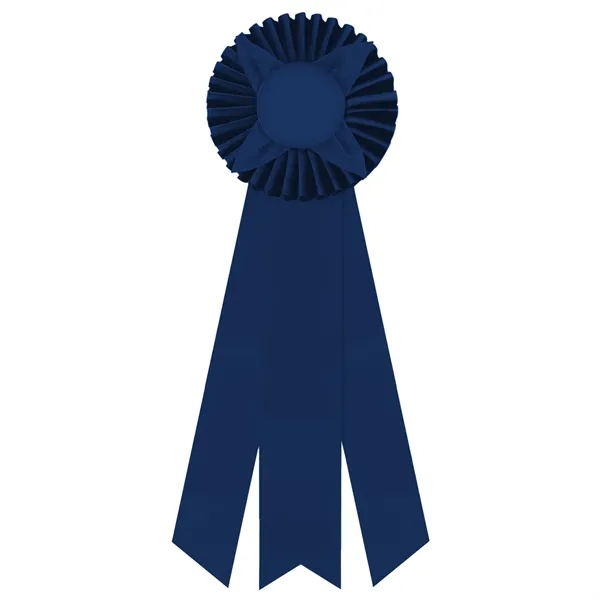 Rosette with 3 streamers, 2" middle dovetail and 1 5/8" sides... from ASI 93520 Ventura Inc