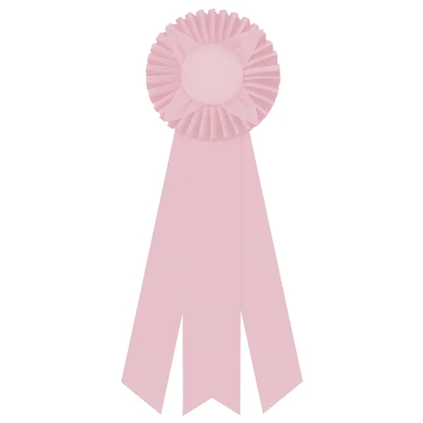 Rosette with 3 streamers, 2" middle dovetail and 1 5/8" sides... from ASI 93520 Ventura Inc