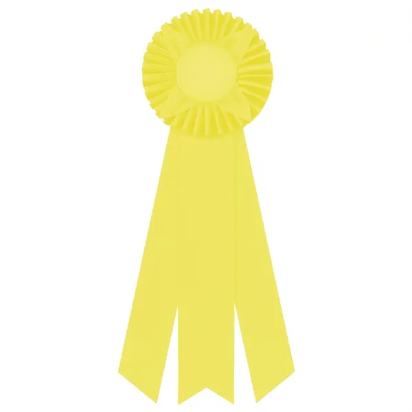 Rosette with 3 streamers, 2" middle dovetail and 1 5/8" sides... from ASI 93520 Ventura Inc